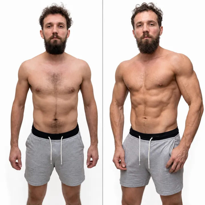 Bogdan before and after PTD coaching
